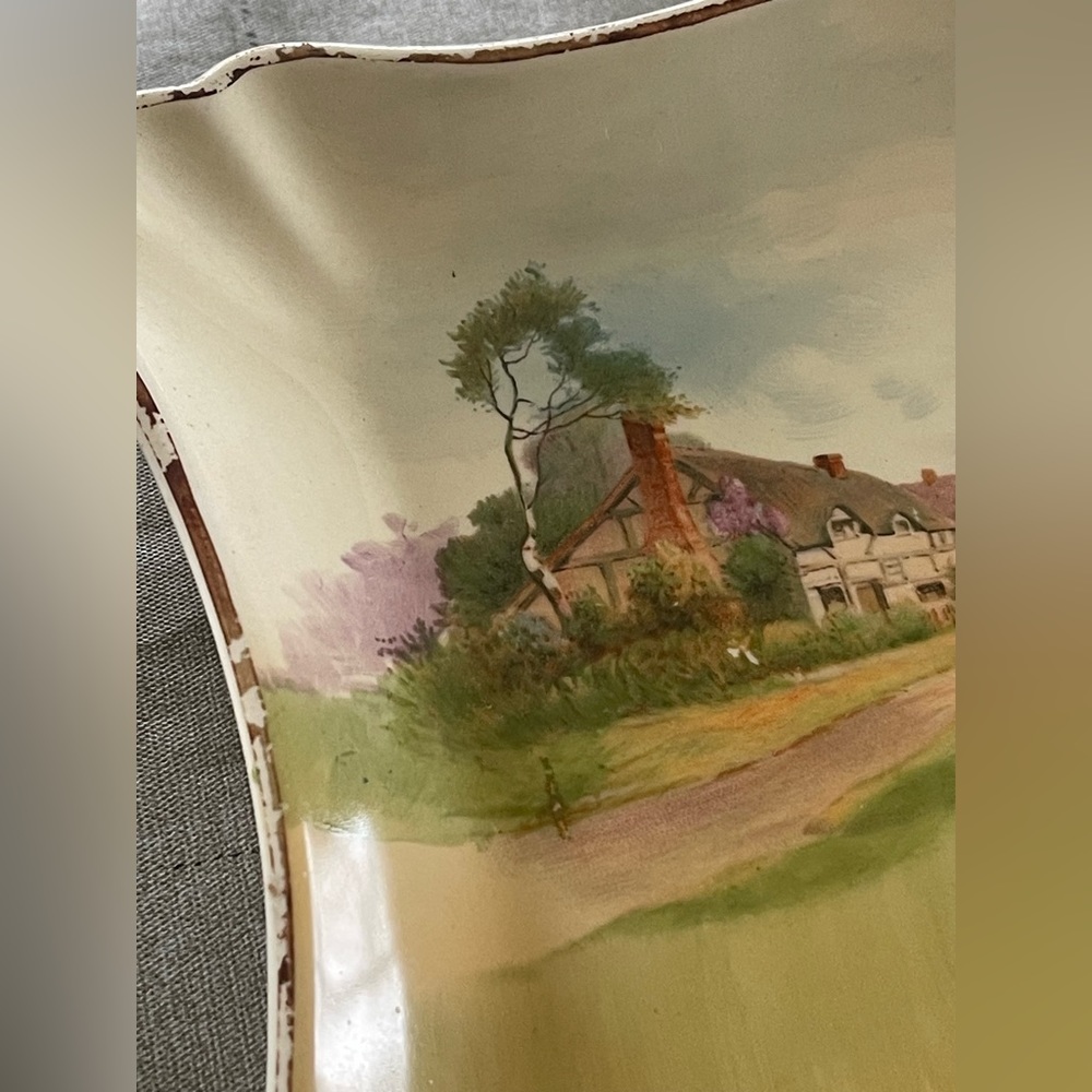 Royal Doulton English Cottage Rectangle Tray Plate - Picture 3 of 7